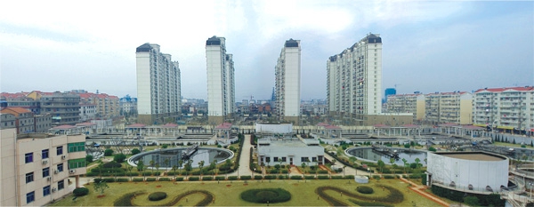 江西最大污水處理廠——南昌朝陽污水處理廠二期工程（省、市優(yōu)良工程，獲滕王閣杯）